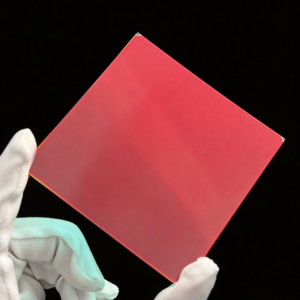 激光保护镜-4 Wholesale Customizable OEM ODM square Glass 1064nm 532nm Glass Wafer Optical Filters for CO2 YAG Fiber Laser Equipment
